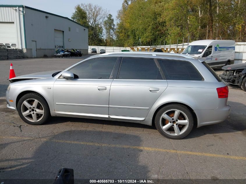 2008 Audi A4 2.0T/2.0T Avant Special Edition VIN: WAUKF78E58A161494 Lot: 40585703