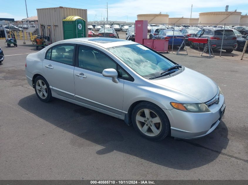 1HGFA15886L018041 2006 Honda Civic Ex