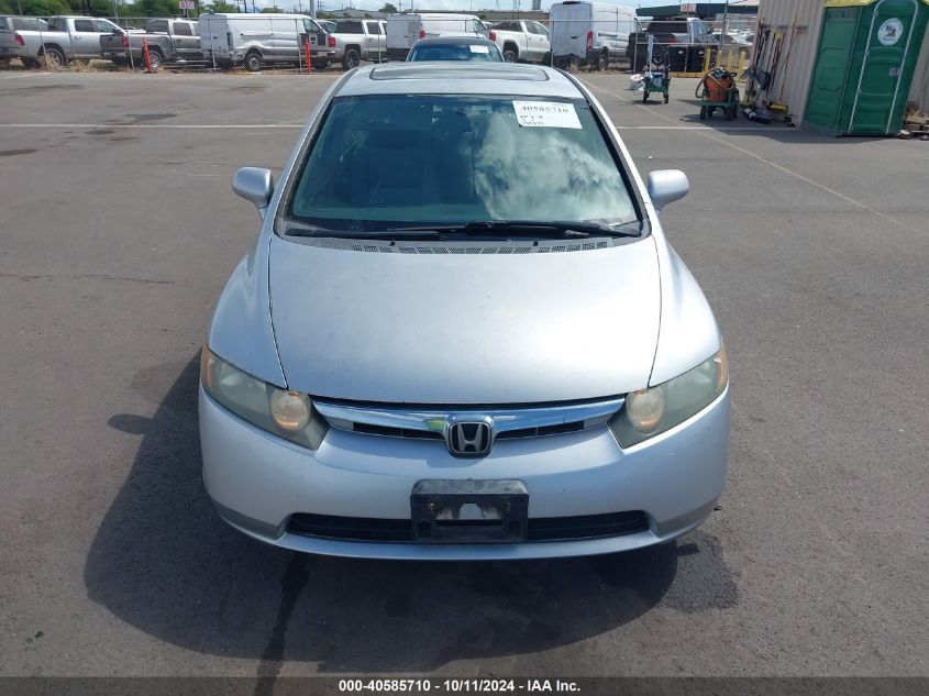 1HGFA15886L018041 2006 Honda Civic Ex