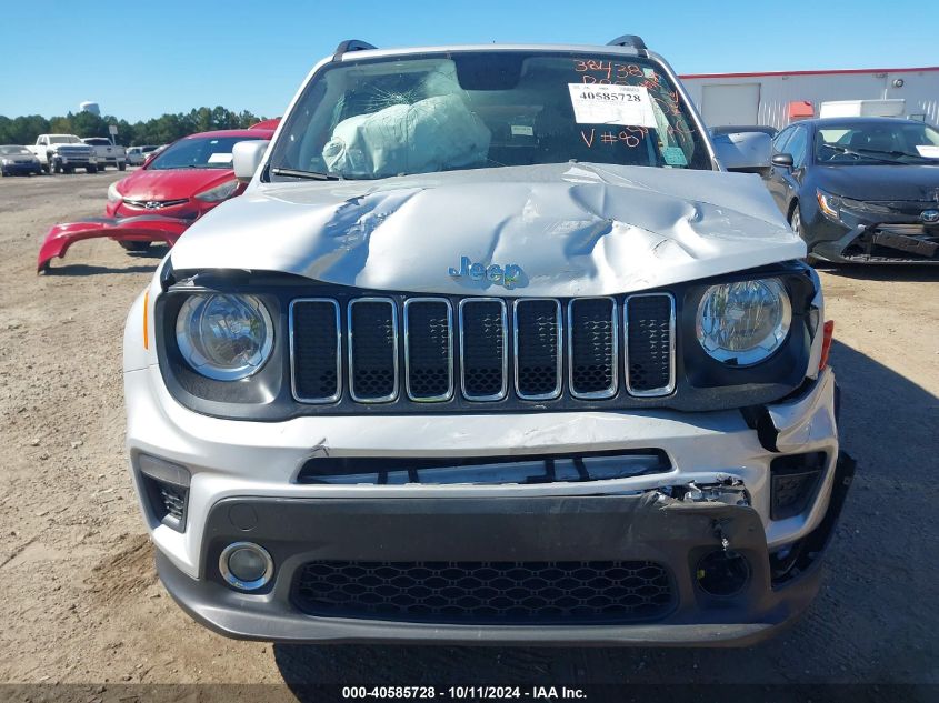 2019 Jeep Renegade Latitude Fwd VIN: ZACNJABB9KPK88506 Lot: 40585728