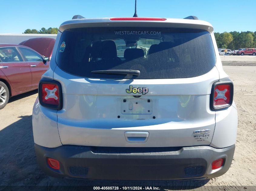 2019 Jeep Renegade Latitude Fwd VIN: ZACNJABB9KPK88506 Lot: 40585728