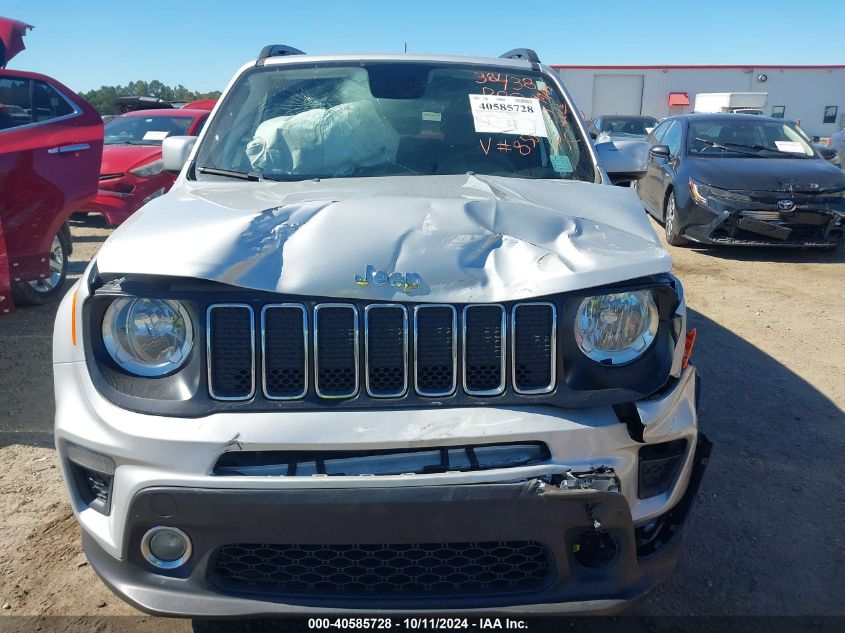 2019 Jeep Renegade Latitude Fwd VIN: ZACNJABB9KPK88506 Lot: 40585728