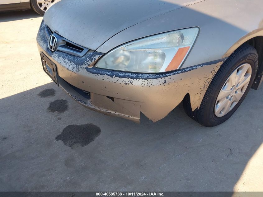 1HGCM56303A142400 2003 Honda Accord 2.4 Lx