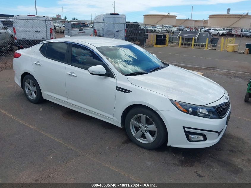 2015 KIA OPTIMA LX - 5XXGM4A71FG406964