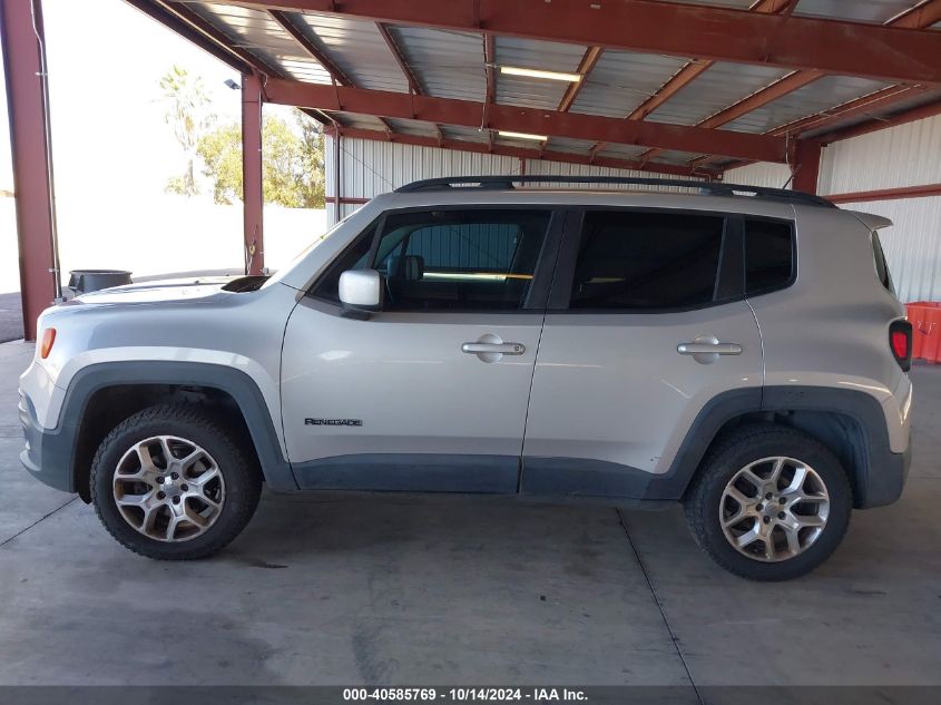 2015 Jeep Renegade Latitude VIN: ZACCJBBT2FPB16896 Lot: 40585769