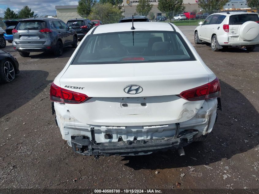 2018 Hyundai Accent Se VIN: 3KPC24A36JE023315 Lot: 40585780