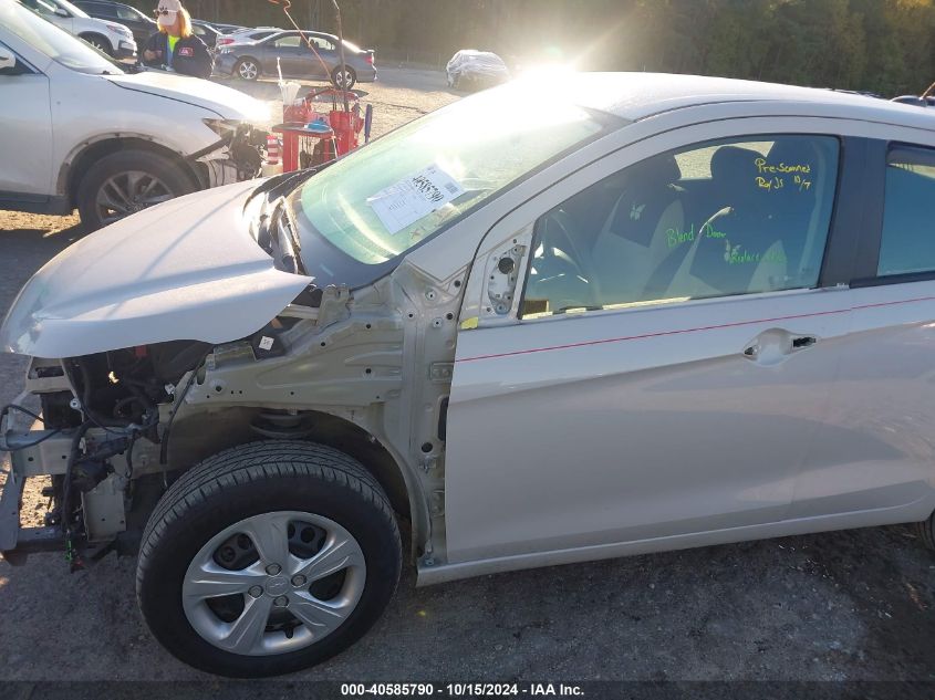 2019 Chevrolet Spark Ls Cvt VIN: KL8CB6SA2KC725741 Lot: 40585790