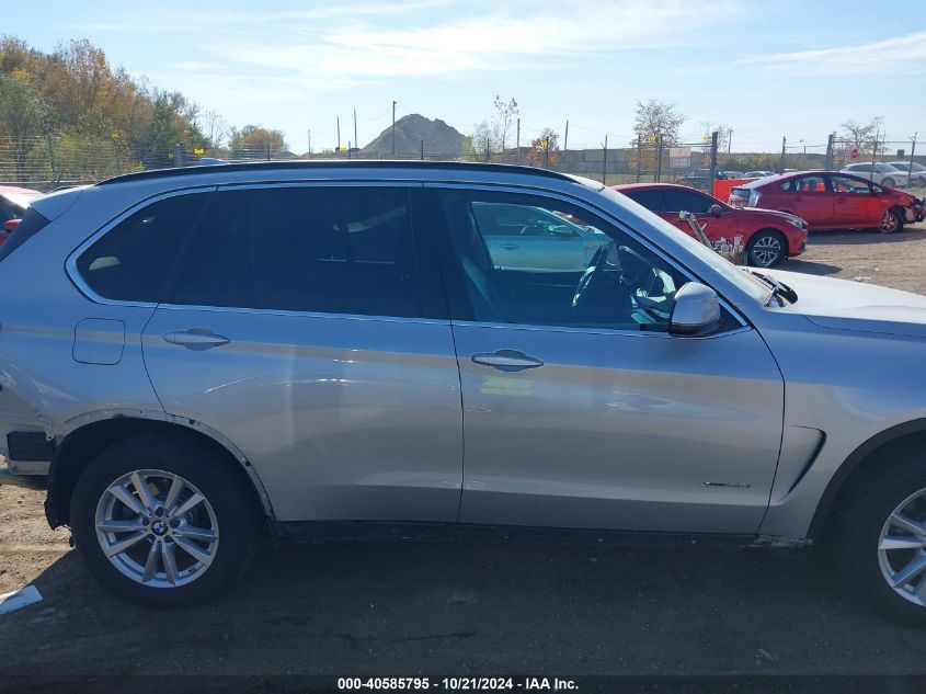 2015 BMW X5 xDrive35I VIN: 5UXKR0C56F0P03728 Lot: 40585795