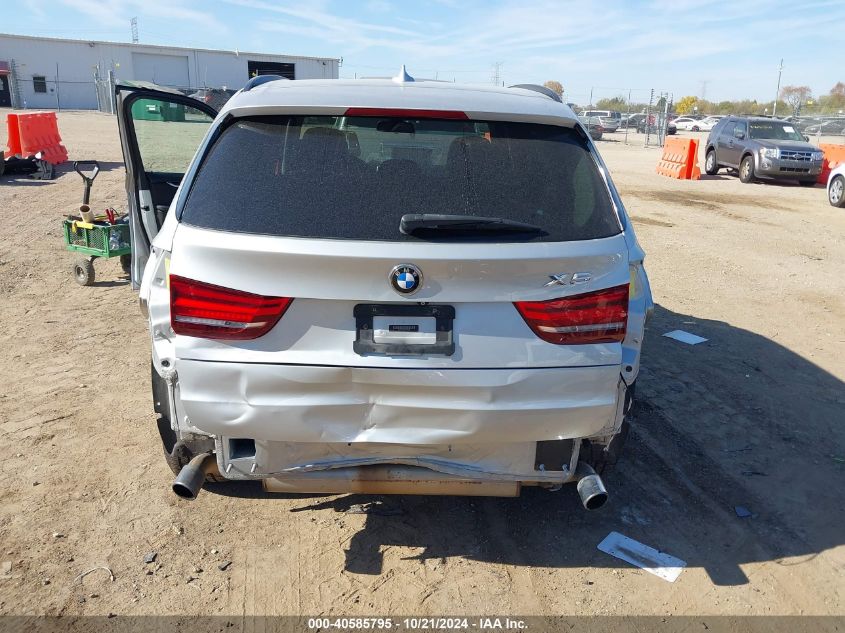 2015 BMW X5 xDrive35I VIN: 5UXKR0C56F0P03728 Lot: 40585795