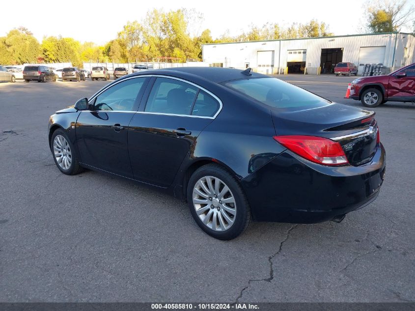 2011 Buick Regal Cxl Turbo Russelsheim VIN: W04GW5EV2B1141318 Lot: 40585810