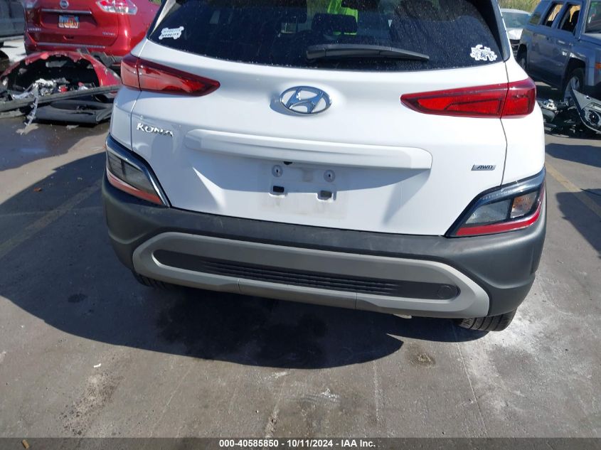 2023 Hyundai Kona Sel VIN: KM8K6CAB2PU971041 Lot: 40585850