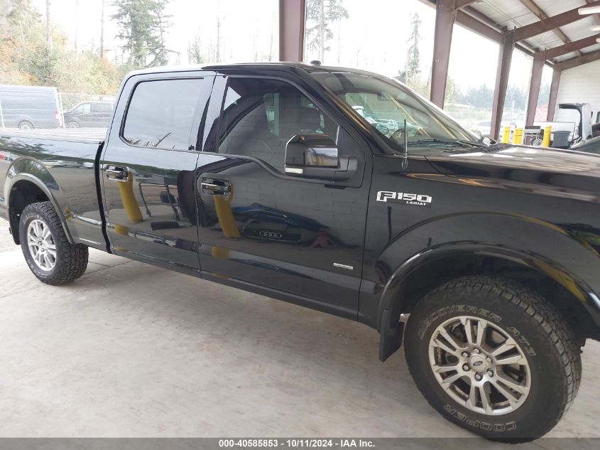 2017 FORD F-150 LARIAT - 1FTFW1EG2HFB94897