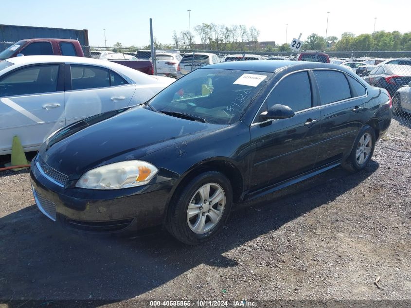 2G1WA5E33C1184326 2012 Chevrolet Impala Ls