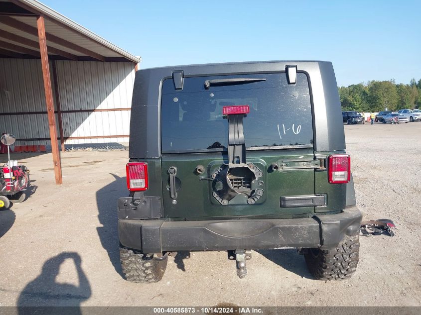 2010 Jeep Wrangler Rubicon VIN: 1J4BA6D17AL170393 Lot: 40585873