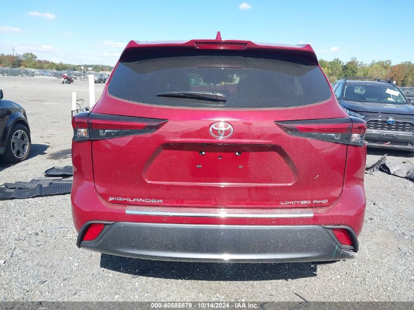 2024 Toyota Highlander Le/Xle/Xse/Limited/Platin VIN: 5TDKDRBH5RS563771 Lot: 40585879