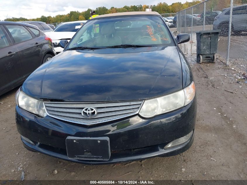 2003 Toyota Camry Solara Sle V6 VIN: 2T1FF28P93C606736 Lot: 40585884