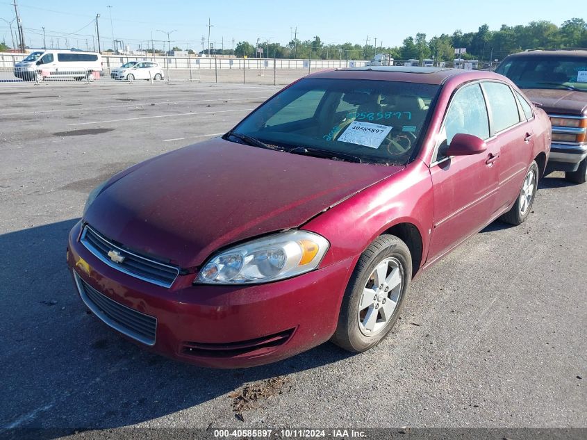 2G1WT58K181365655 2008 Chevrolet Impala Lt