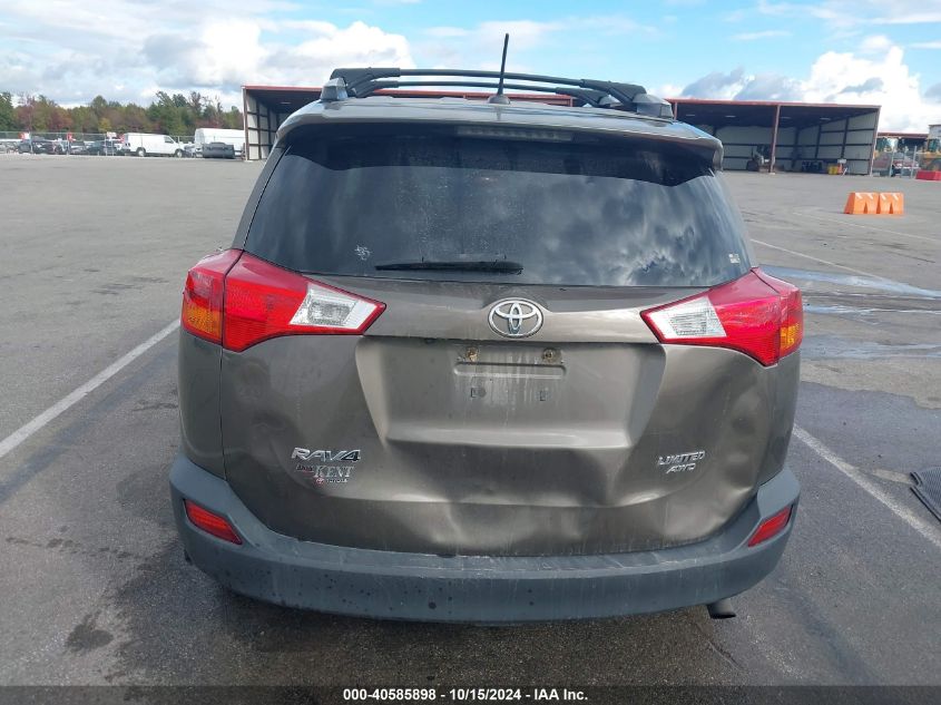 2015 Toyota Rav4 Limited VIN: 2T3DFREV0FW361970 Lot: 40585898