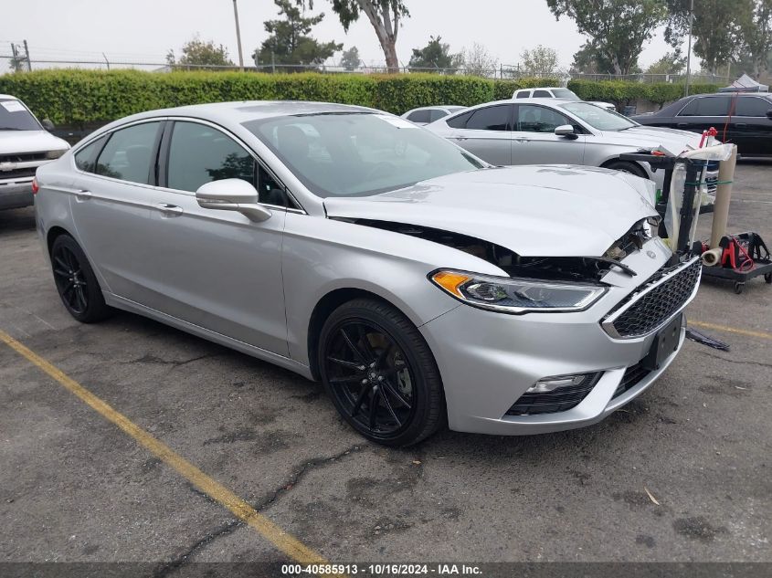 VIN 3FA6P0VP1HR253051 2017 Ford Fusion, Sport no.1