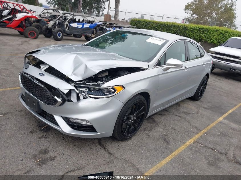 VIN 3FA6P0VP1HR253051 2017 Ford Fusion, Sport no.2