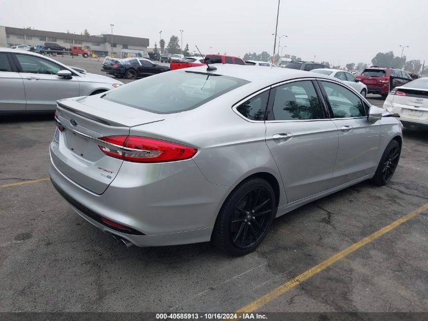 VIN 3FA6P0VP1HR253051 2017 Ford Fusion, Sport no.4