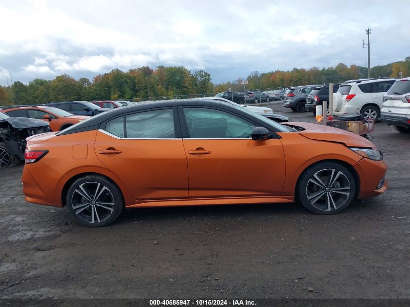 2022 Nissan Sentra Sr Xtronic Cvt VIN: 3N1AB8DV1NY215065 Lot: 40585947