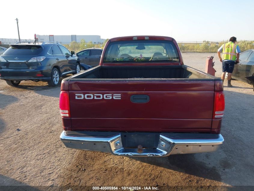 2001 Dodge Dakota Quad VIN: 1B7HL2AXX1S281344 Lot: 40585954