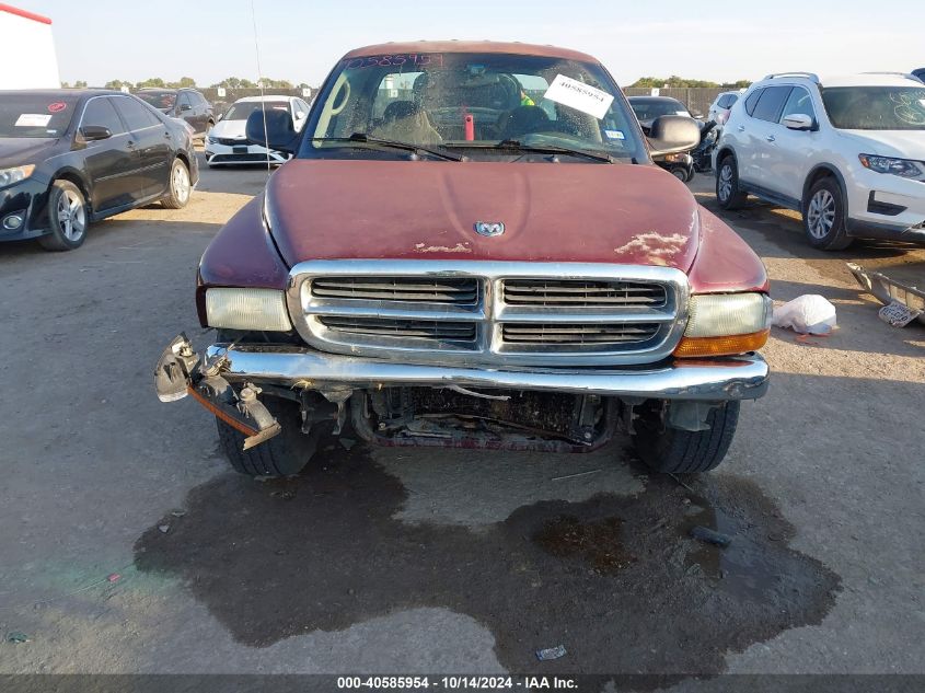 2001 Dodge Dakota Quad VIN: 1B7HL2AXX1S281344 Lot: 40585954