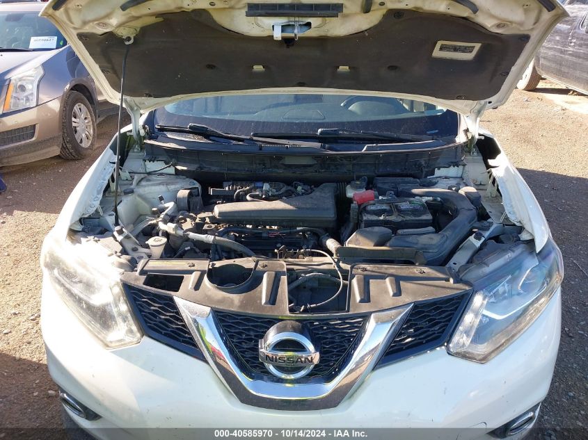 2016 Nissan Rogue Sl VIN: 5N1AT2MT8GC744557 Lot: 40585970