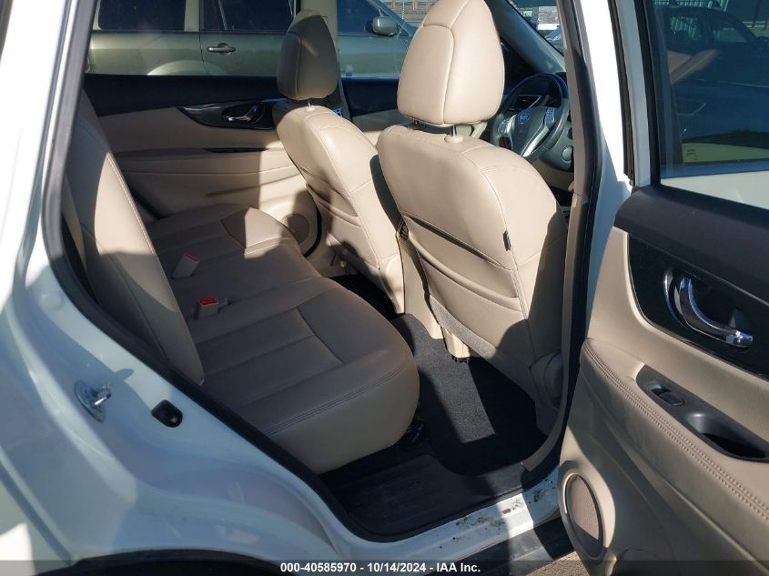 2016 Nissan Rogue Sl VIN: 5N1AT2MT8GC744557 Lot: 40585970