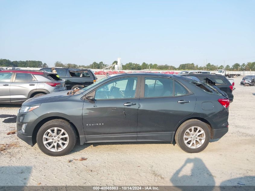 2020 Chevrolet Equinox Ls VIN: 3GNAXHEV8LS586230 Lot: 40585983