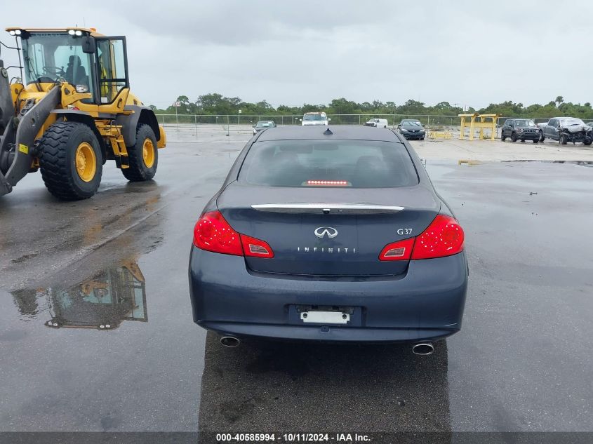 2013 Infiniti G37 Journey VIN: JN1CV6AP5DM300891 Lot: 40585994