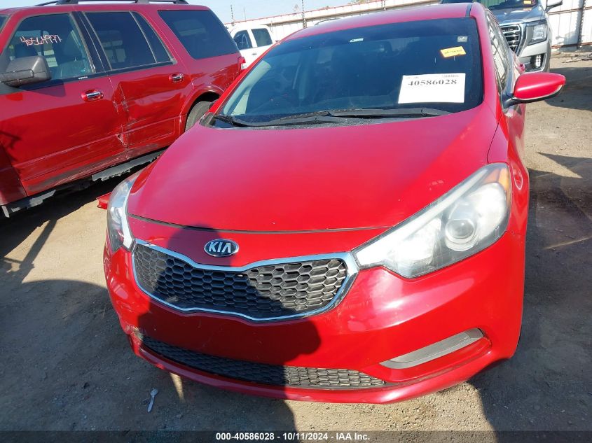 KNAFK4A62G5614041 2016 Kia Forte Lx