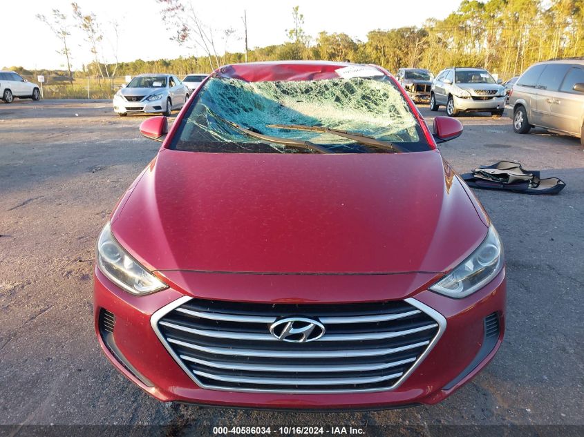 2017 Hyundai Elantra Se VIN: KMHD74LF1HU423416 Lot: 40586034