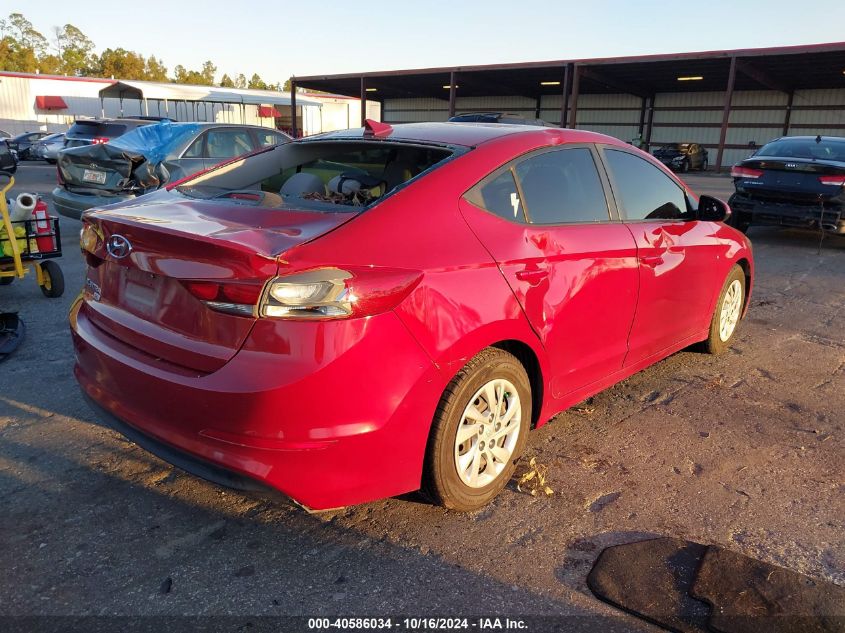 2017 Hyundai Elantra Se VIN: KMHD74LF1HU423416 Lot: 40586034