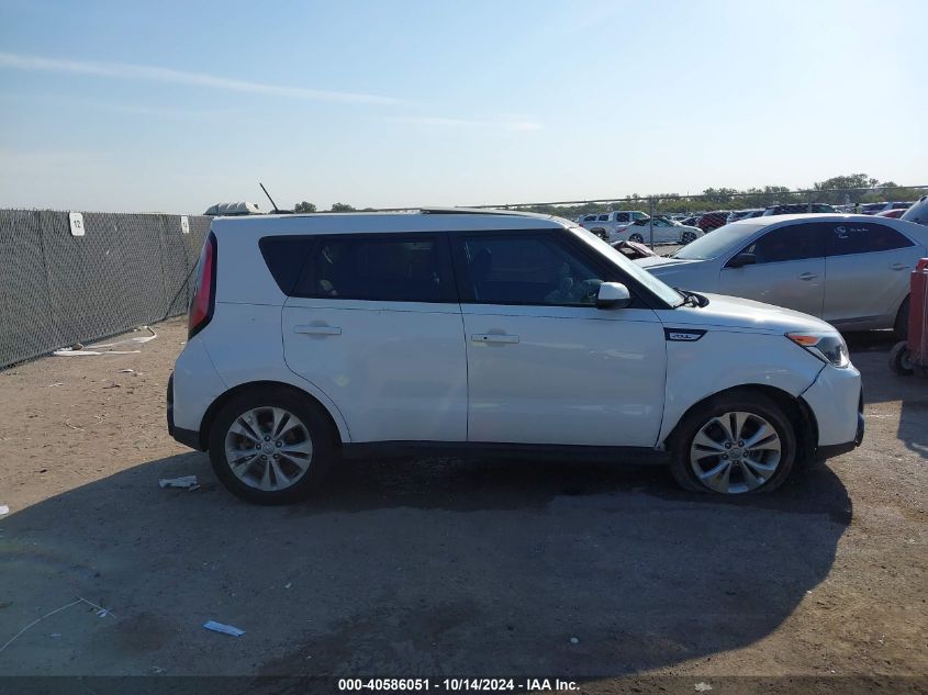 2016 Kia Soul + VIN: KNDJP3A54G7257210 Lot: 40586051