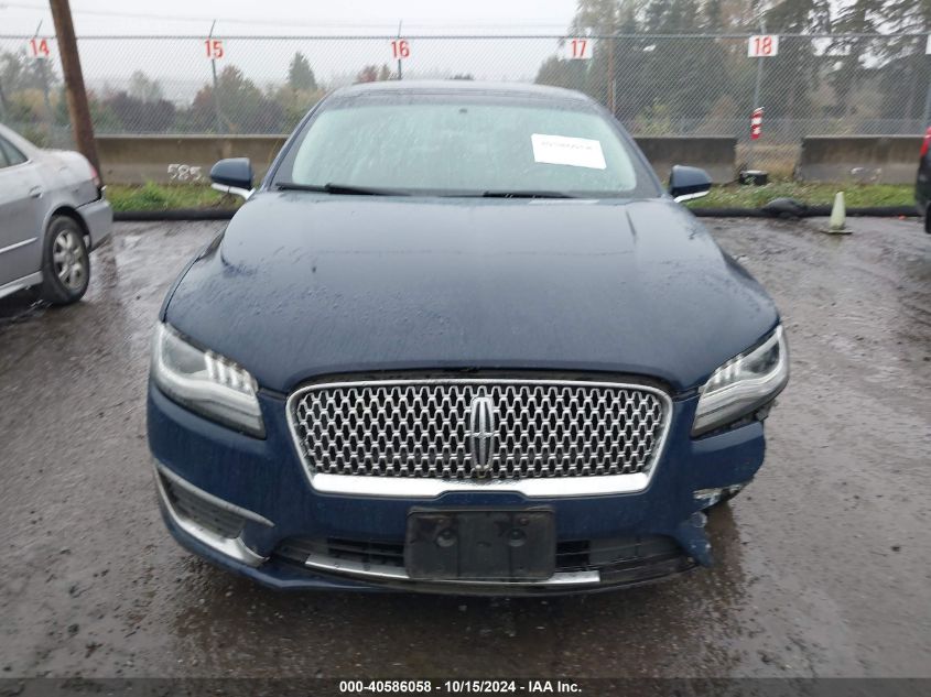 2018 Lincoln Mkz Reserve VIN: 3LN6L5E9XJR627419 Lot: 40586058