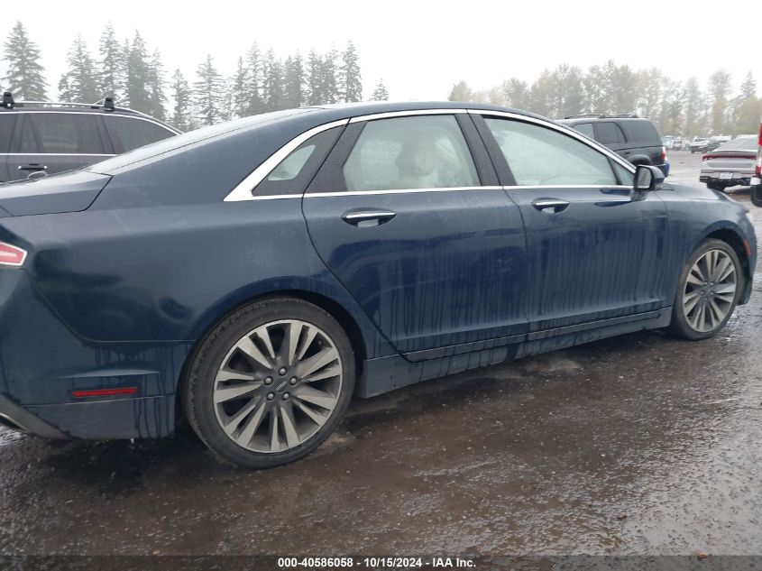 2018 Lincoln Mkz Reserve VIN: 3LN6L5E9XJR627419 Lot: 40586058