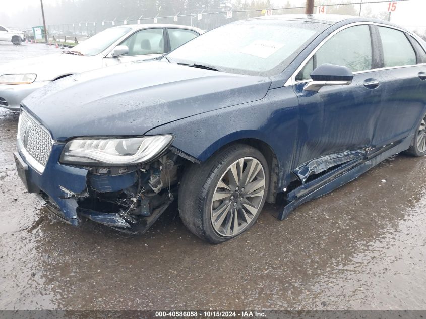 2018 Lincoln Mkz Reserve VIN: 3LN6L5E9XJR627419 Lot: 40586058