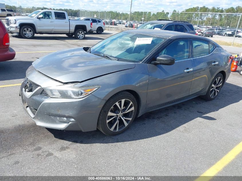 2017 Nissan Maxima 3.5 S VIN: 1N4AA6AP7HC432780 Lot: 40586063