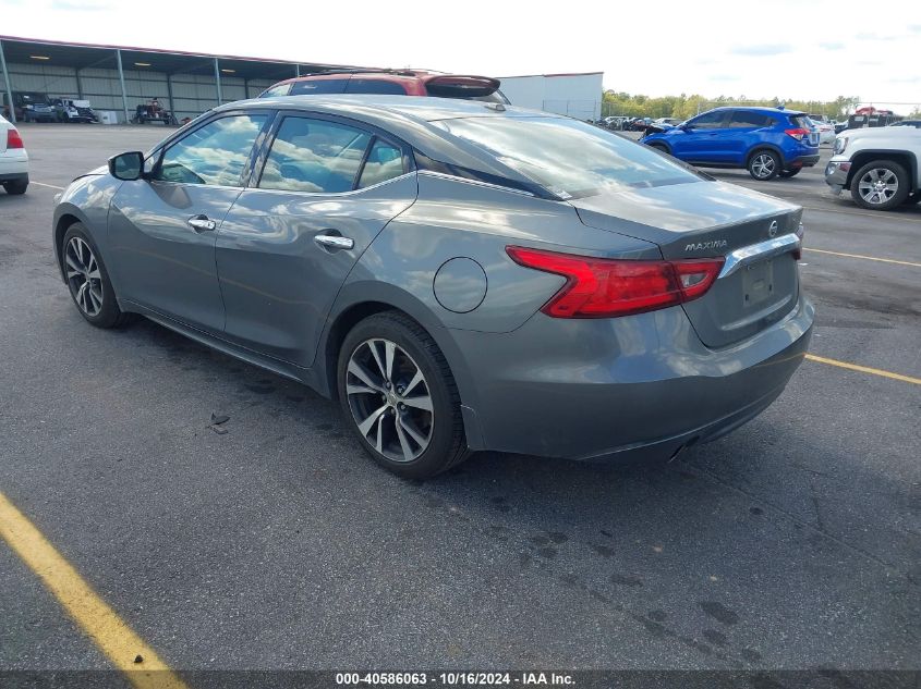 2017 Nissan Maxima 3.5 S VIN: 1N4AA6AP7HC432780 Lot: 40586063