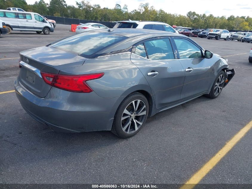 2017 Nissan Maxima 3.5 S VIN: 1N4AA6AP7HC432780 Lot: 40586063