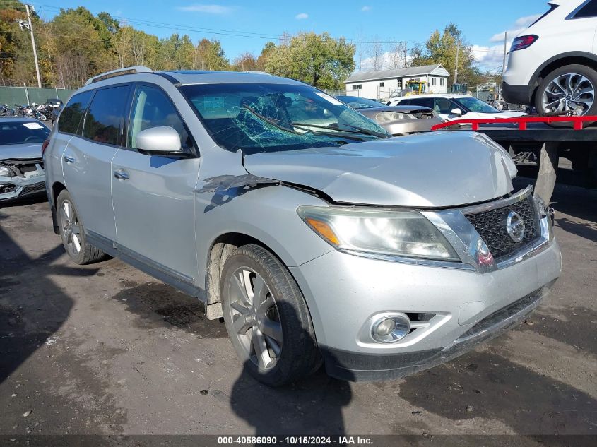 2015 Nissan Pathfinder Platinum VIN: 5N1AR2MM4FC621389 Lot: 40586090