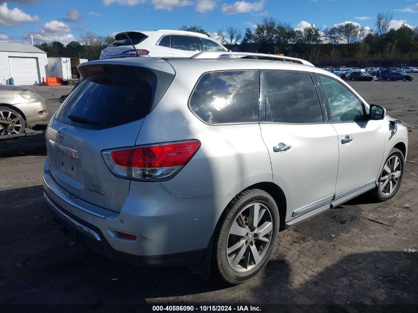 2015 Nissan Pathfinder Platinum VIN: 5N1AR2MM4FC621389 Lot: 40586090