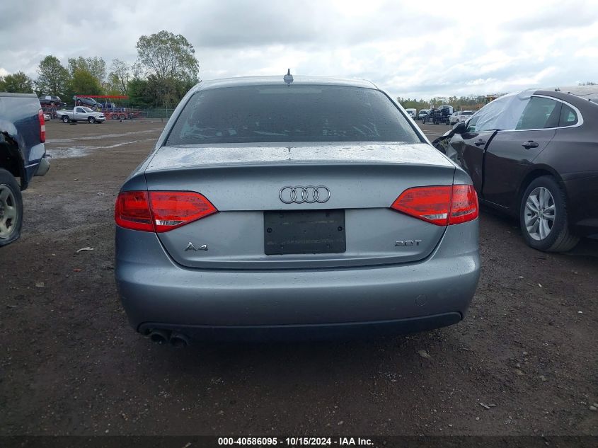 2011 Audi A4 2.0T Premium VIN: WAUAFAFL2BN032994 Lot: 40586095