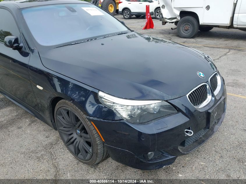 2008 BMW 550I VIN: WBANW53558CT52717 Lot: 40586114