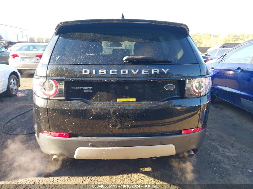 2017 Land Rover Discovery Sport Hse VIN: SALCR2BG1HH663141 Lot: 40586115