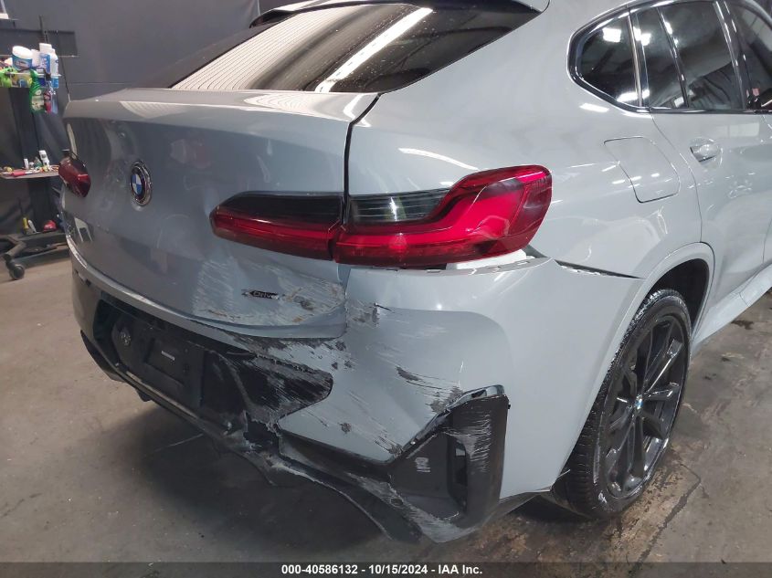 2022 BMW X4 xDrive30I VIN: 5UX33DT06N9L51505 Lot: 40586132