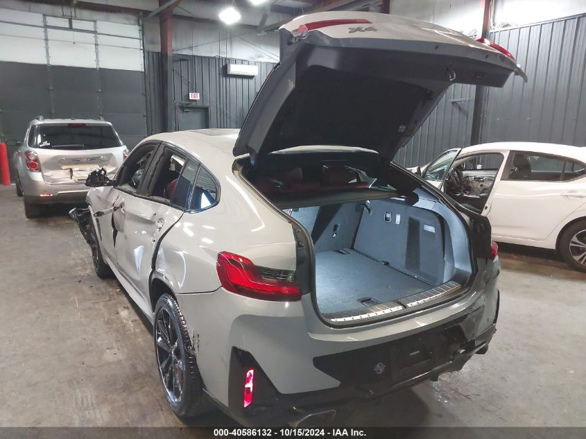 2022 BMW X4 xDrive30I VIN: 5UX33DT06N9L51505 Lot: 40586132