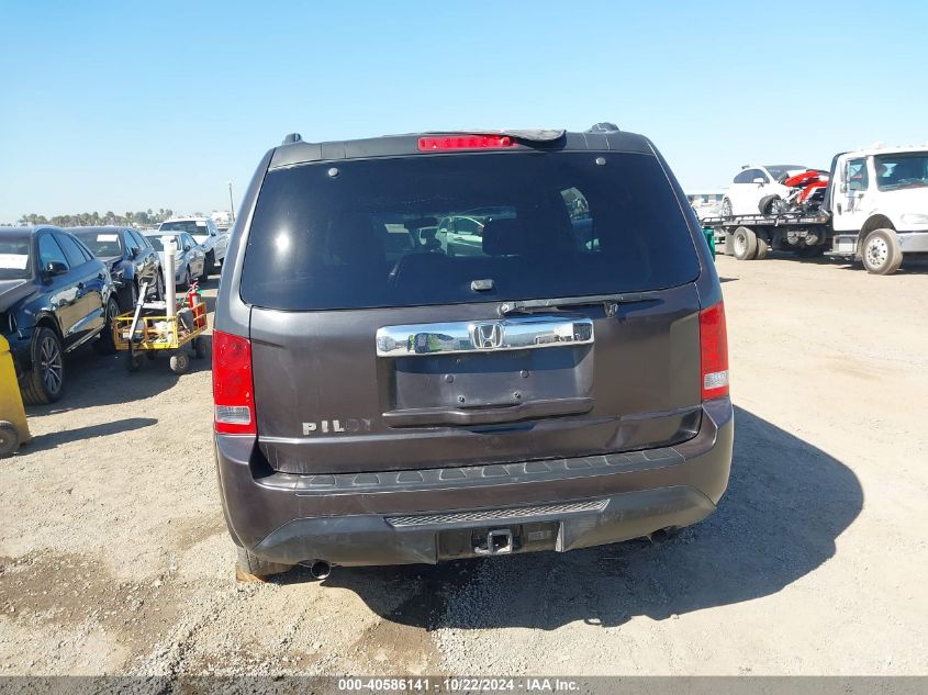 2013 Honda Pilot Lx VIN: 5FNYF3H2XDB044099 Lot: 40586141